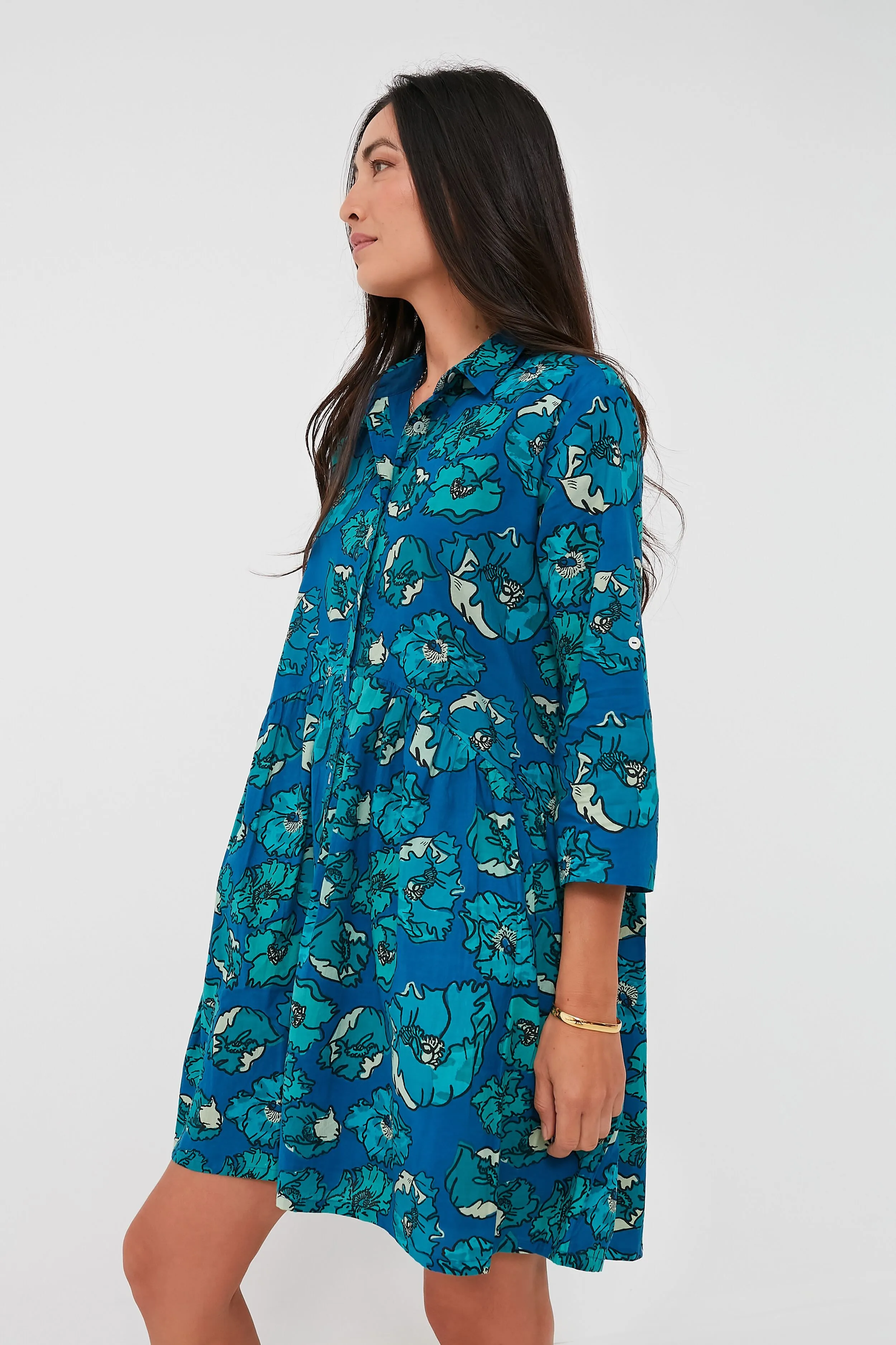 Exclusive Blue Guadalupe Deauville Dress