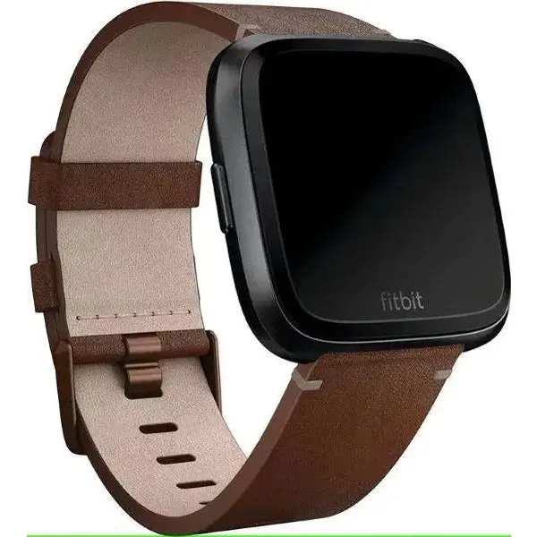 Fitbit Versa Leather Band - Cognac Small