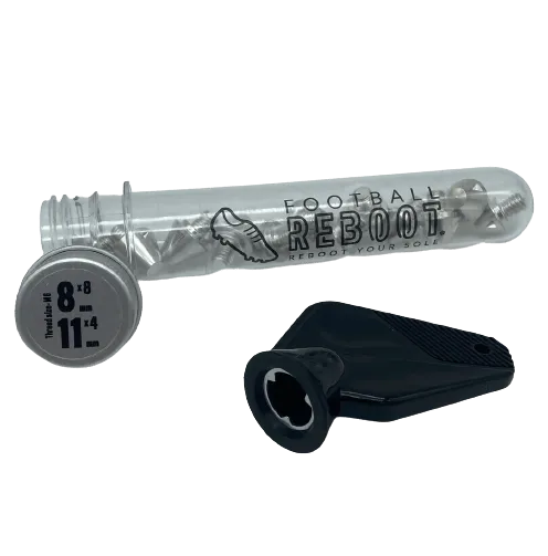 Football Reboot Soft Ground Studs Adidas Style (ADISTUDSFR-SILVER)