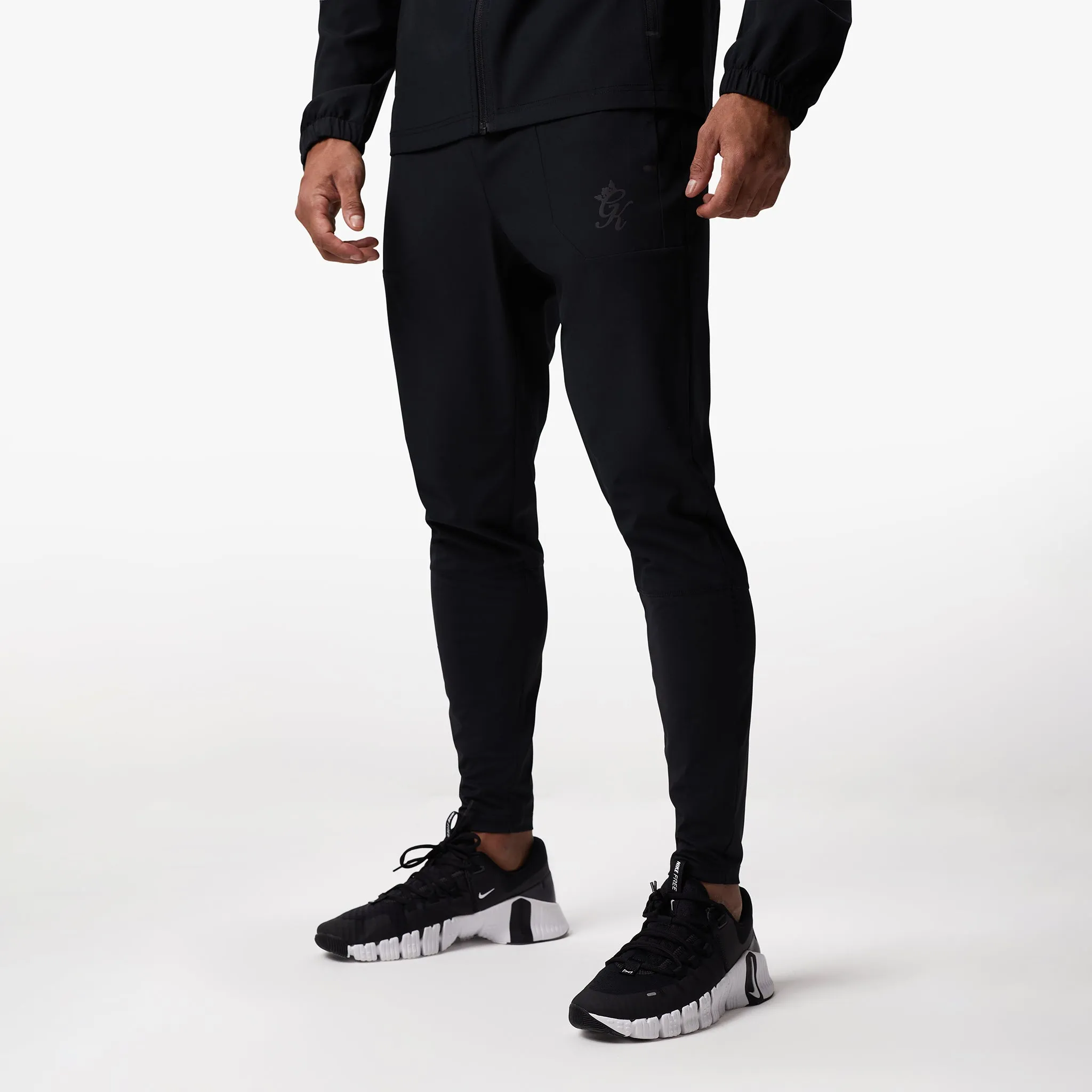 Gym King Debossed 2.0 Jogger - Black