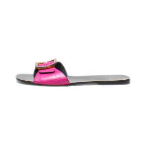H&M Flat Sandals Leather Pink Colour For Women