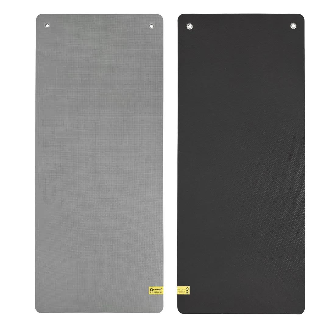 Hms Premium Mfk08 Grey Club Fitness Mat With Holes