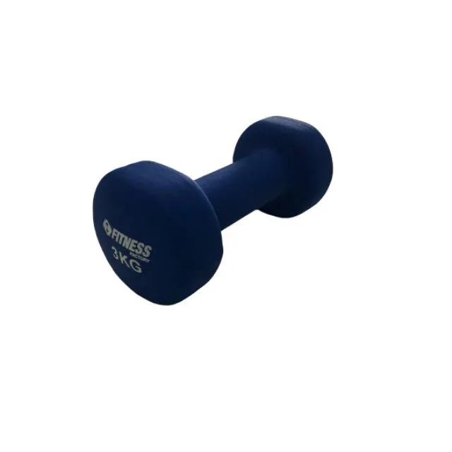 Irm-Fitness Factory Neoprene Dumbbell 3Kg Fitness Weight Blue