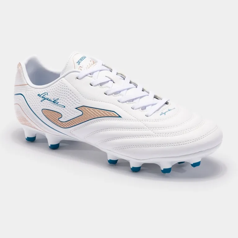 Joma Aguila FG - White/Gold/Royal