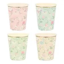 Ladurée Paris Floral Cups (x 8)