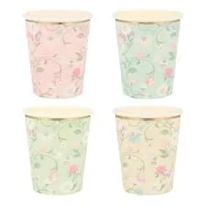 Ladurée Paris Floral Cups (x 8)