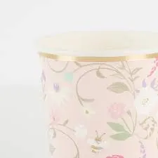 Ladurée Paris Floral Cups (x 8)