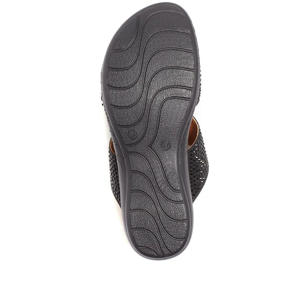 Leather Sandals - LUCK37013 / 323 961