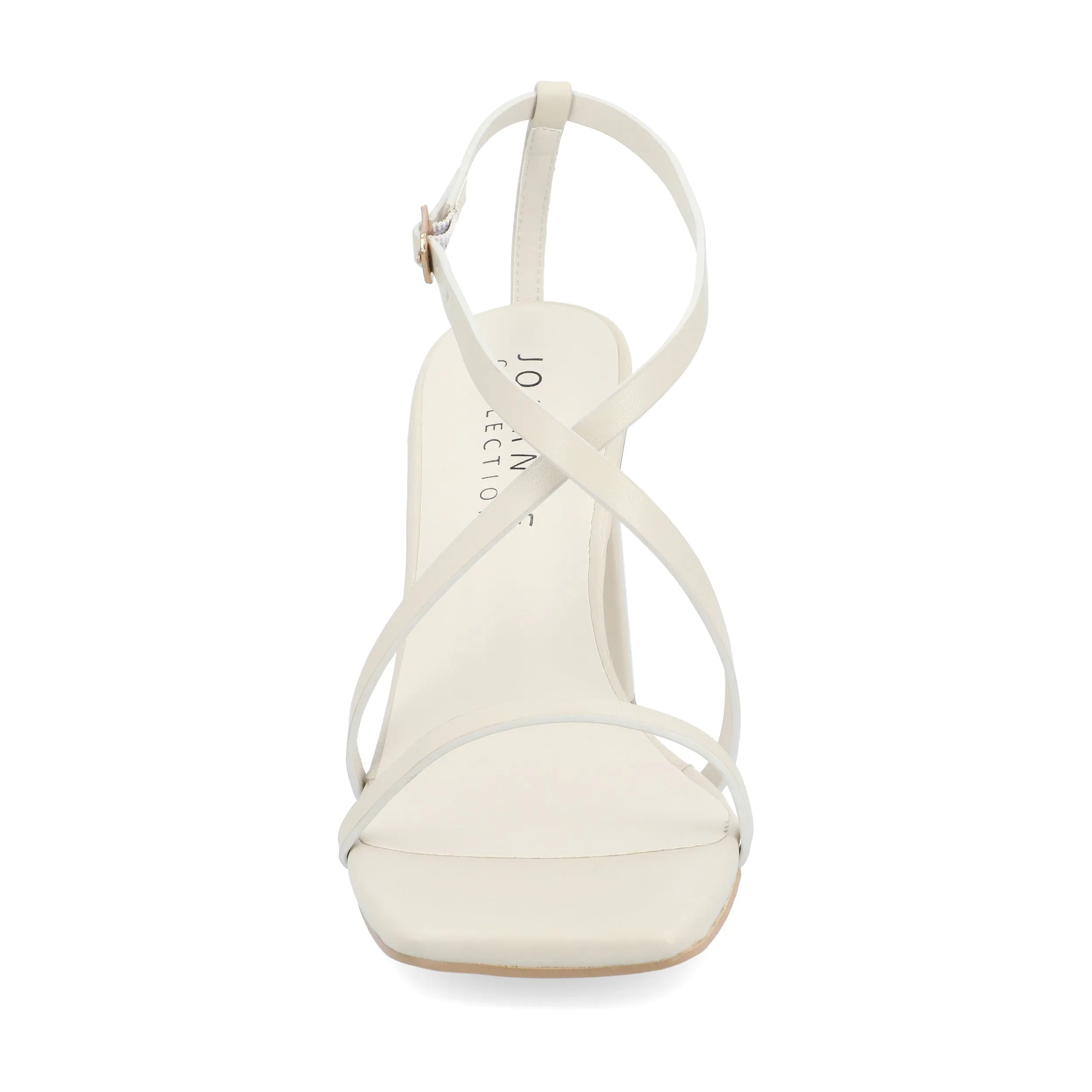 LENORRA STRAPPY SANDALS IN FAUX LEATHER