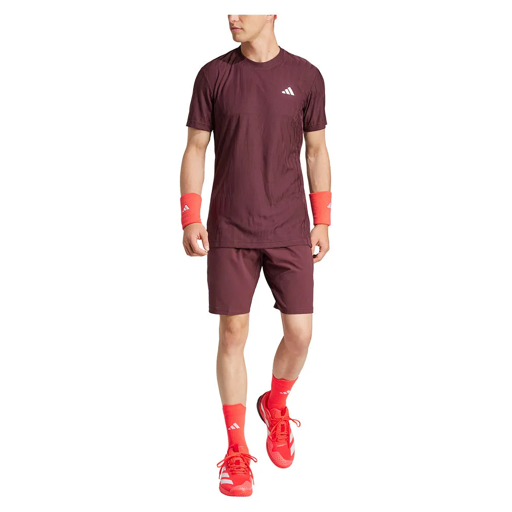 Men`s Ergo 7 inch Tennis Short Aurora Ruby