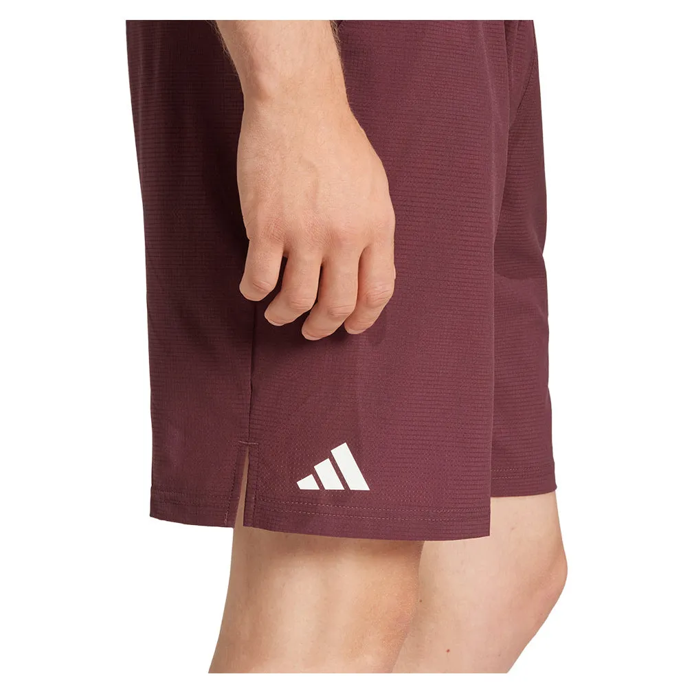Men`s Ergo 7 inch Tennis Short Aurora Ruby