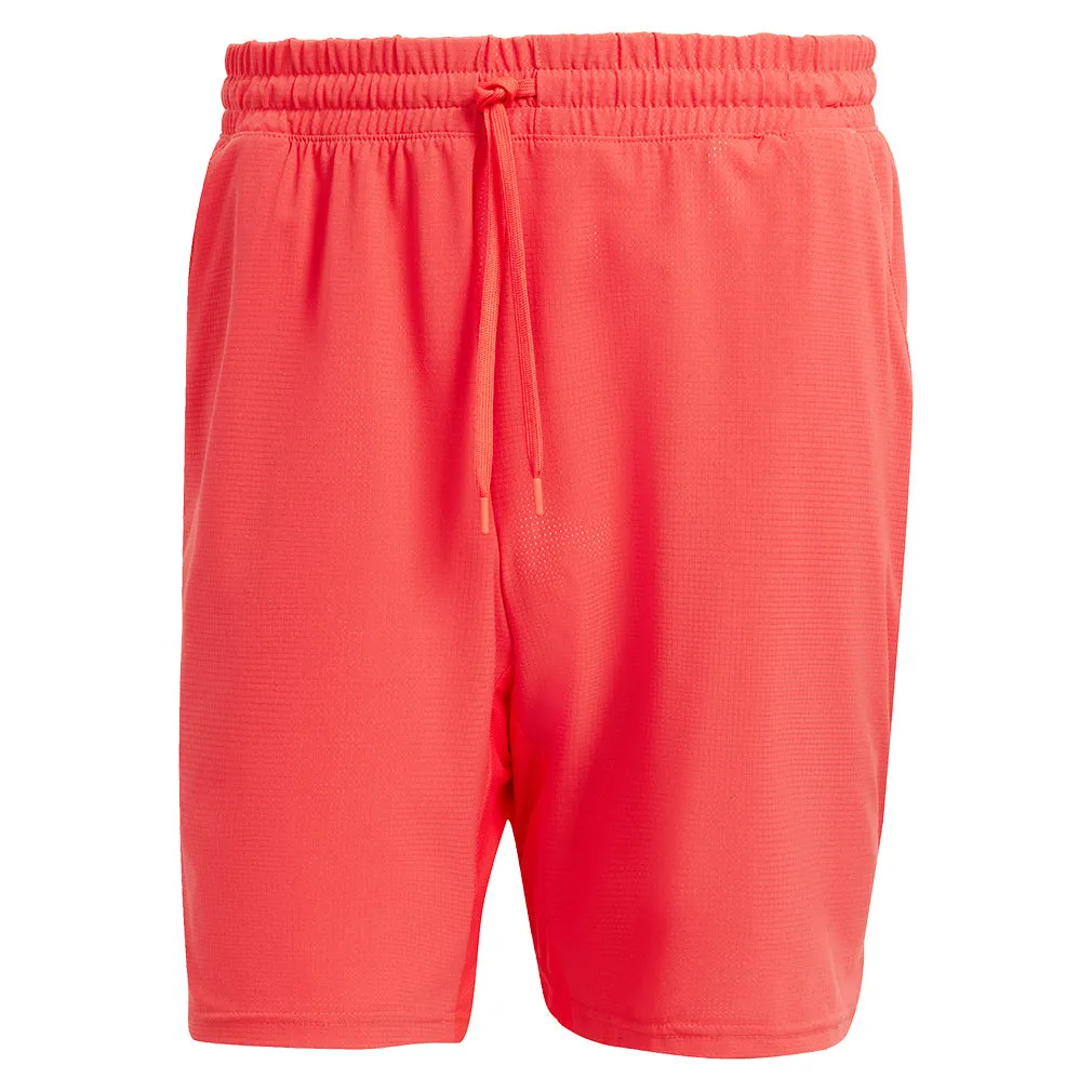 Men`s Ergo 7 inch Tennis Short Semi Lucid Red