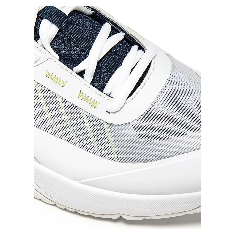 Men`s Finale AG Tennis Shoes White and Pageant Blue