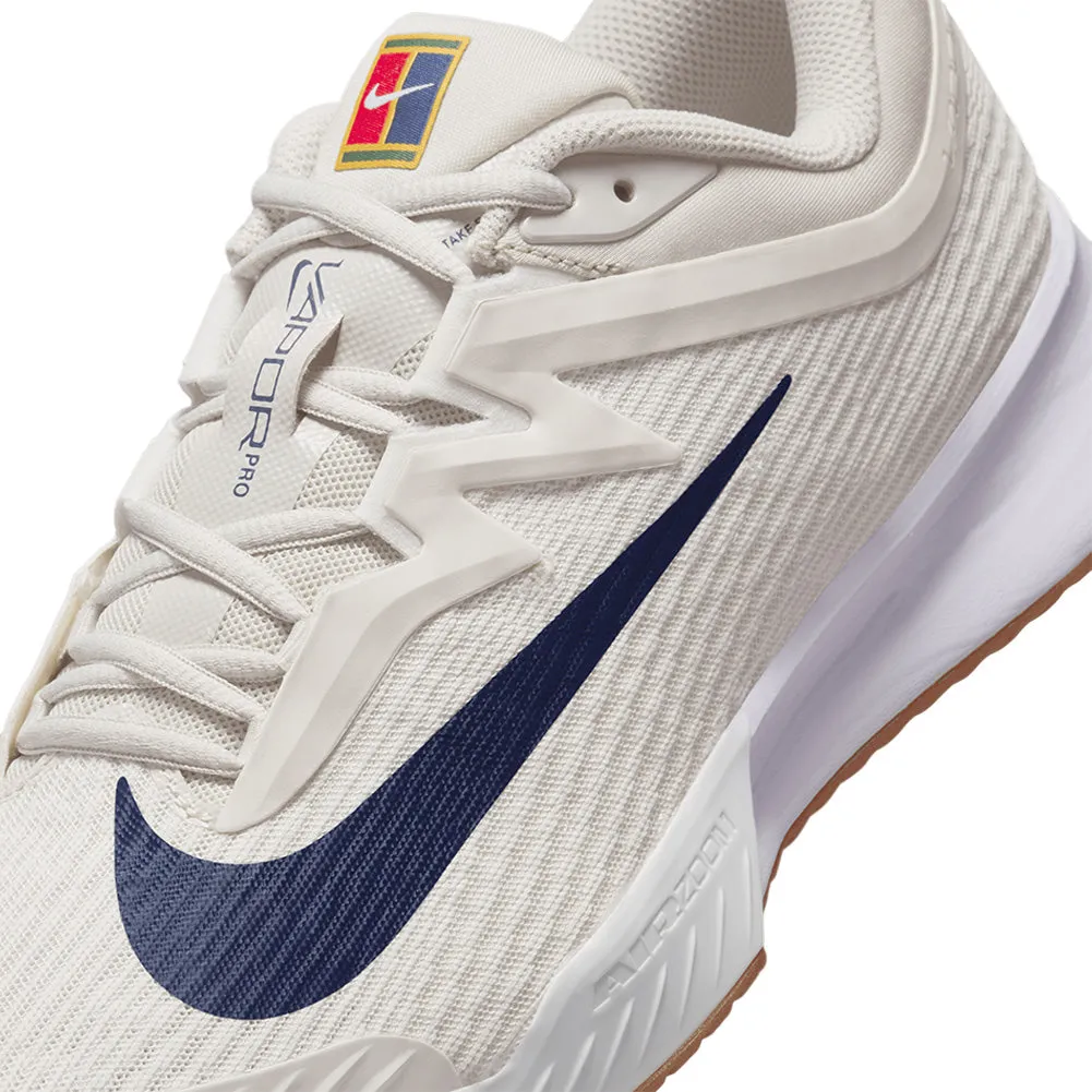 Mens Zoom Vapor Pro 3 Tennis Shoes Summit White and Binary Blue