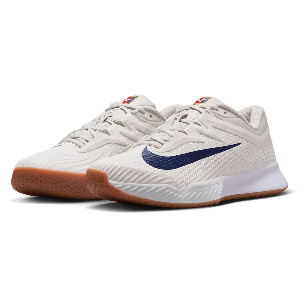 Mens Zoom Vapor Pro 3 Tennis Shoes Summit White and Binary Blue