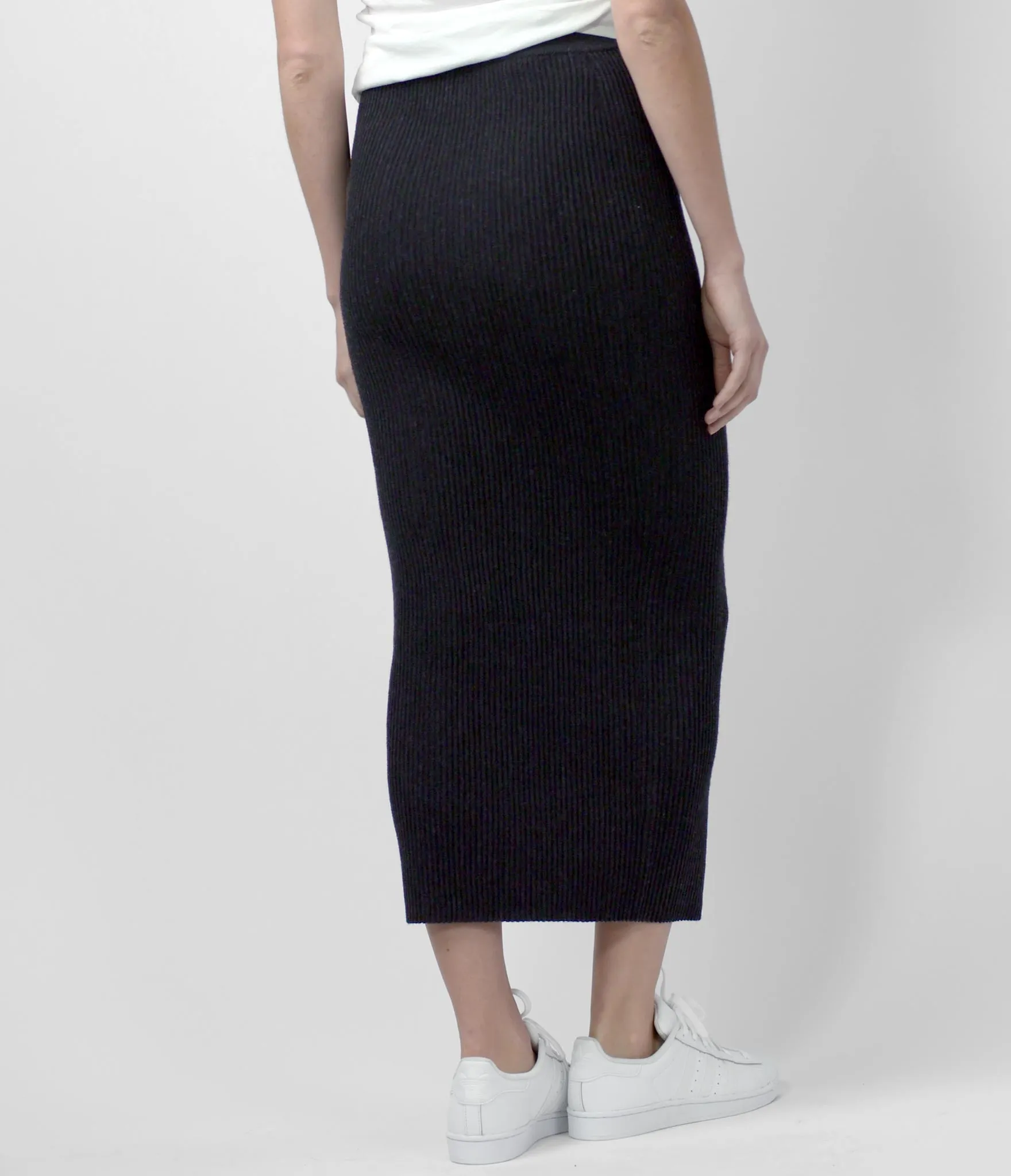 Merino Long Skirt