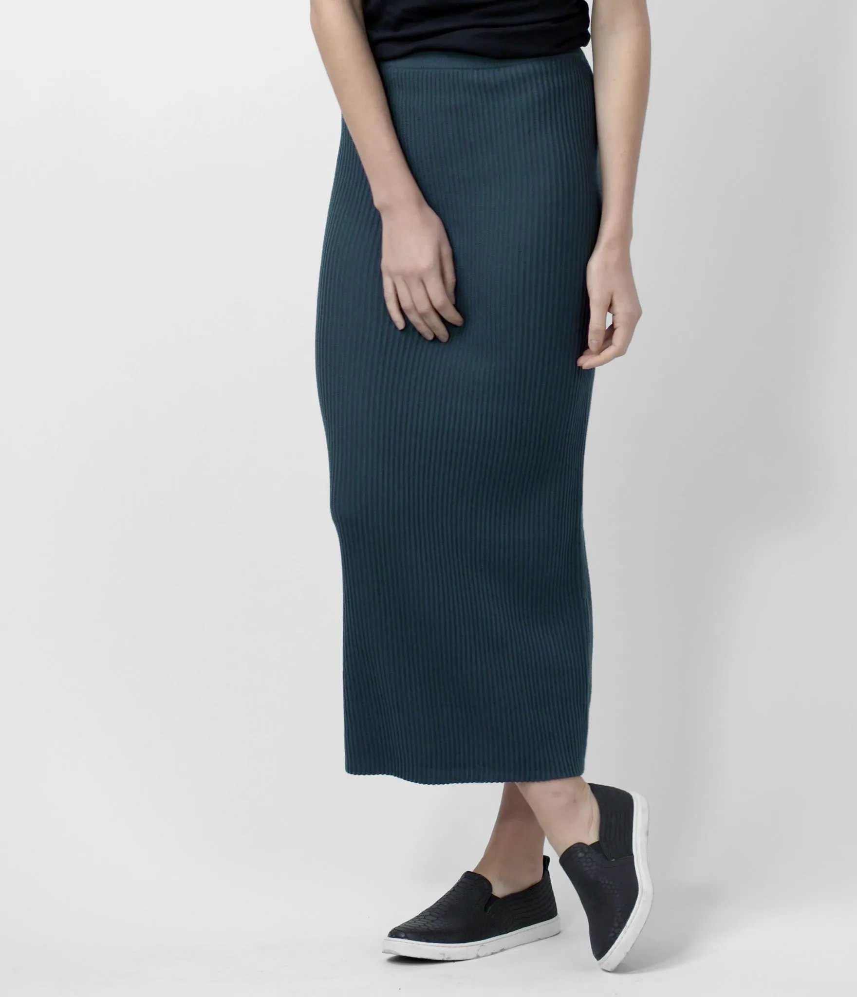 Merino Long Skirt
