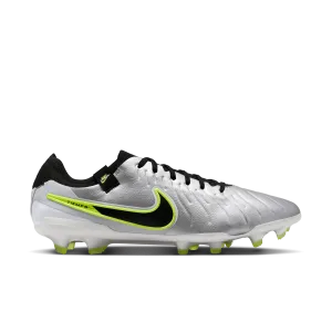 Nike Tiempo Legend Pro FG Football Boots (Metallic Silver/Black/Volt)