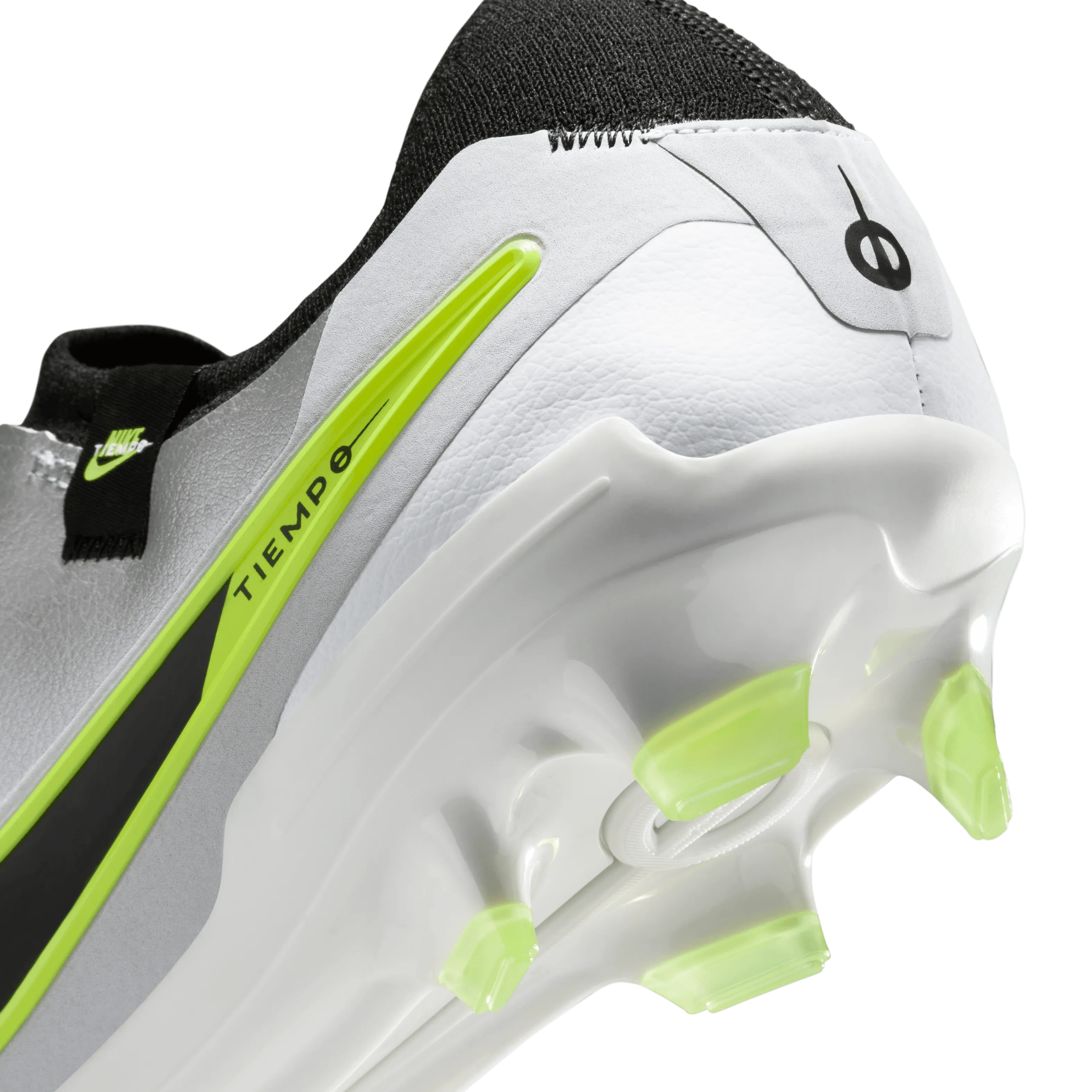 Nike Tiempo Legend Pro FG Football Boots (Metallic Silver/Black/Volt)