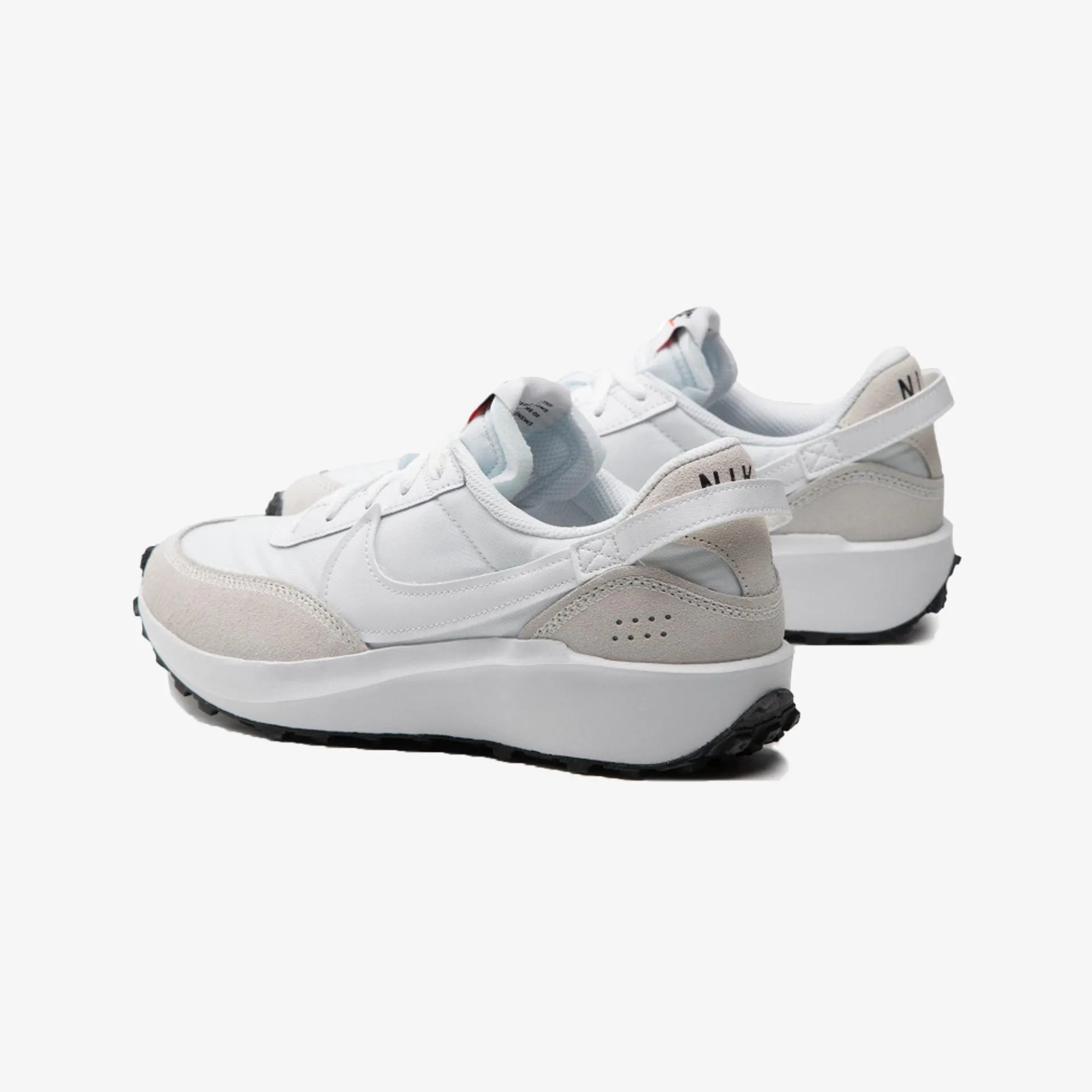 Nike | WMN'S WAFFLE DEBUT  { WHITE/GREY