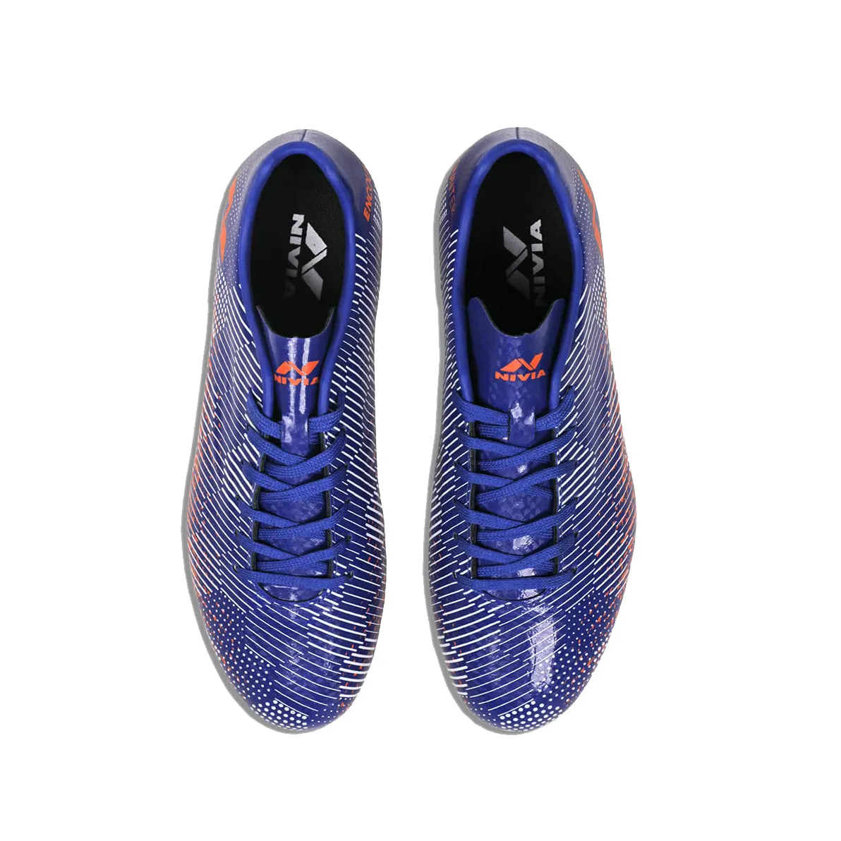 Nivia Encounter 9.0 Football Studs Royal Blue-Orange