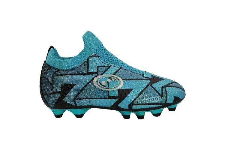 Optimum Laceless Aztec Moulded Junior kids Football Boots
