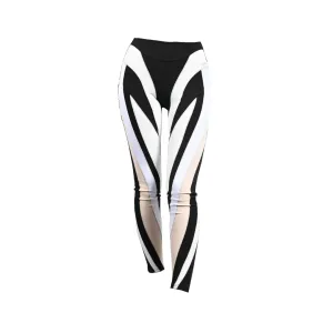 Pre Order:  High Waisted Splicing Elastic Waistband Leggings