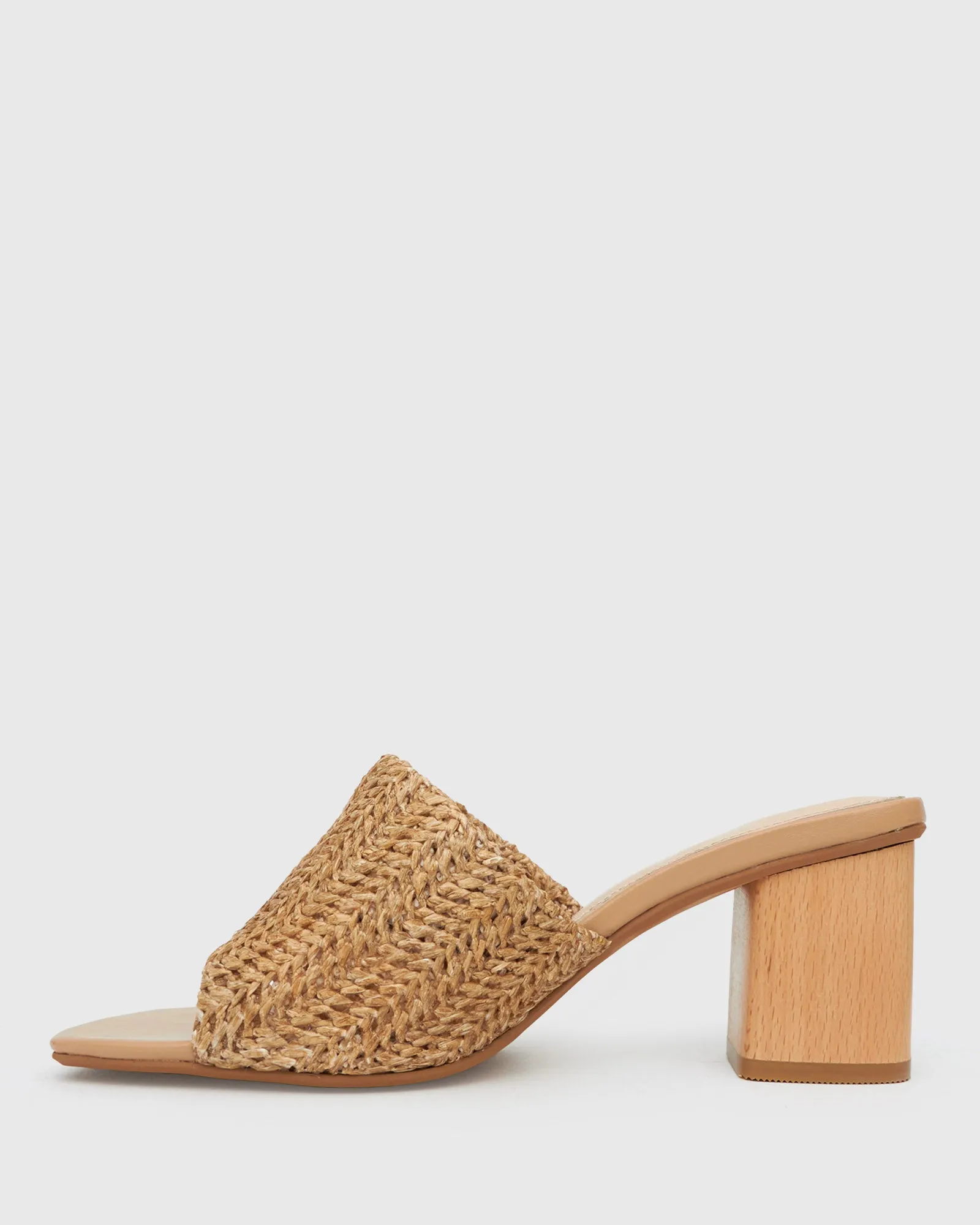 PRE-ORDER WIDER FIT KELLY Block Heel Mules