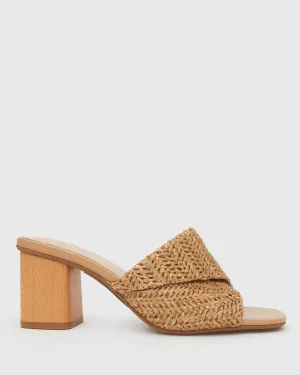 PRE-ORDER WIDER FIT KELLY Block Heel Mules