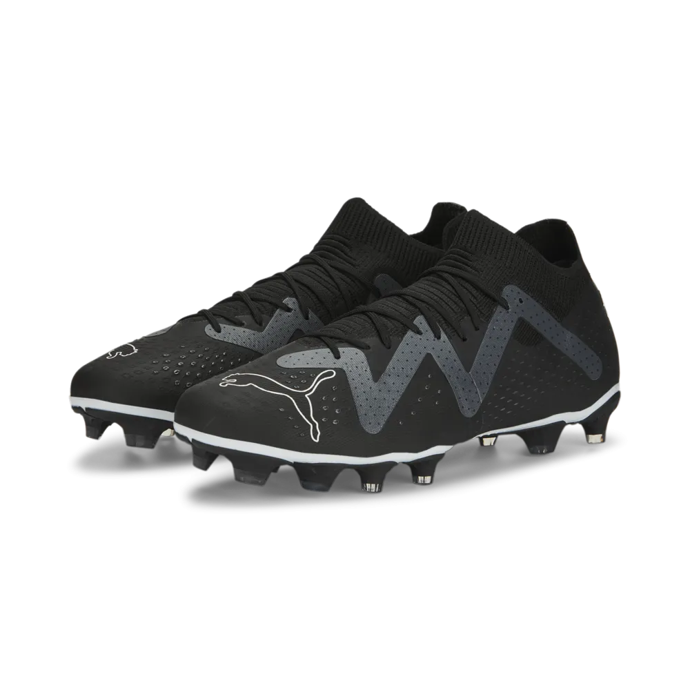 Puma Future Match FG/AG Multi-Ground Football Boots Black/White
