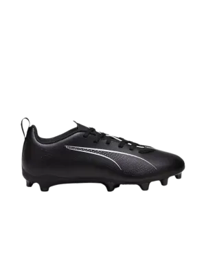 Puma Kids Ultra 5 Play FG/AG Jr Football Boot Black/White