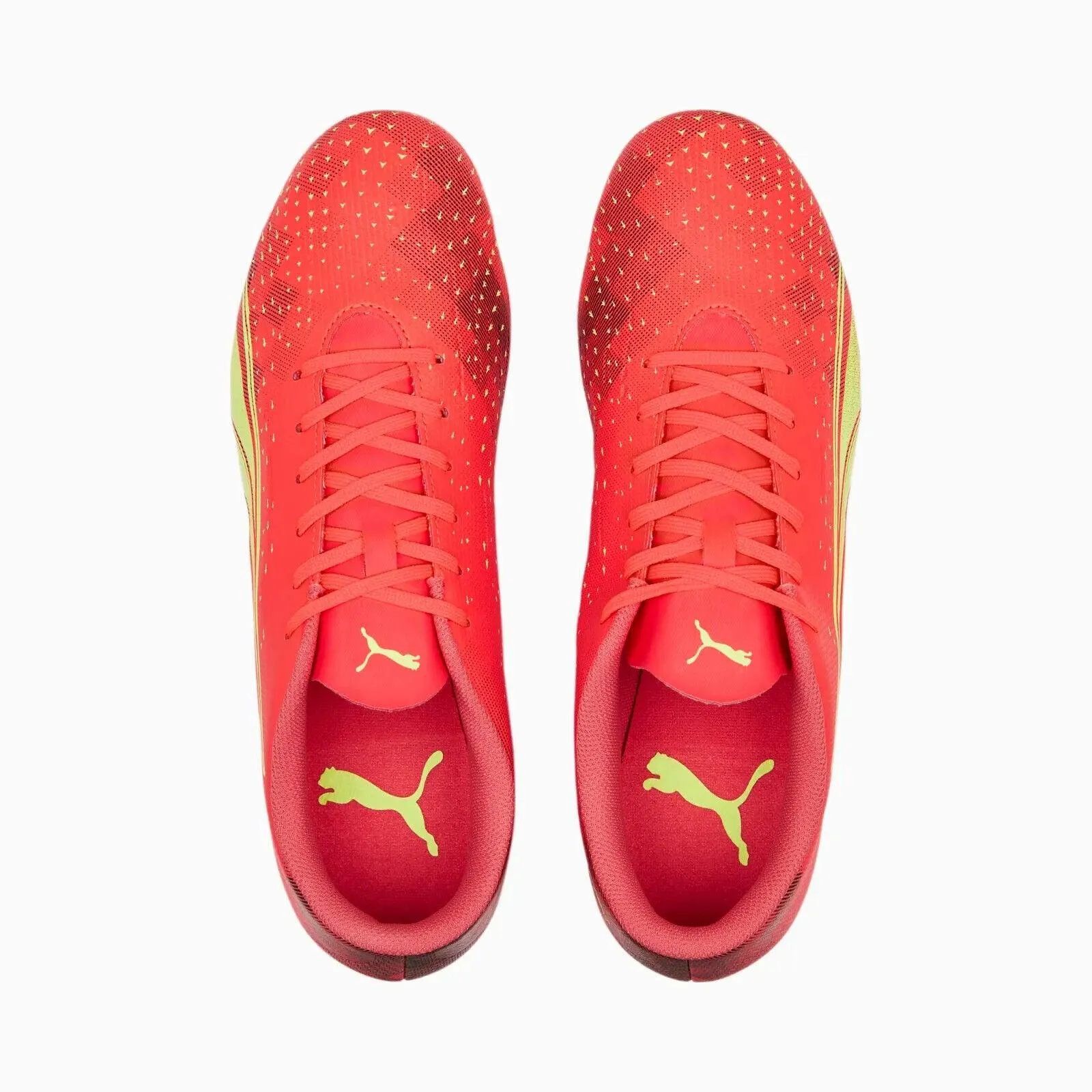 PUMA ULTRA PLAY FG/AG Football Boots - Fiery Coral/Fizzy Light - Mens - Shoe