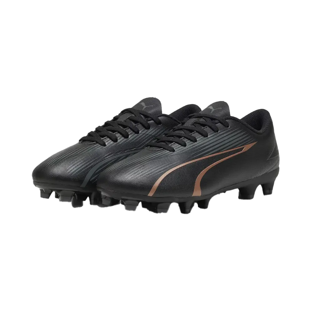 Puma Ultra Play FG/AG Jnr Football Boots (Black/Copper Rose)
