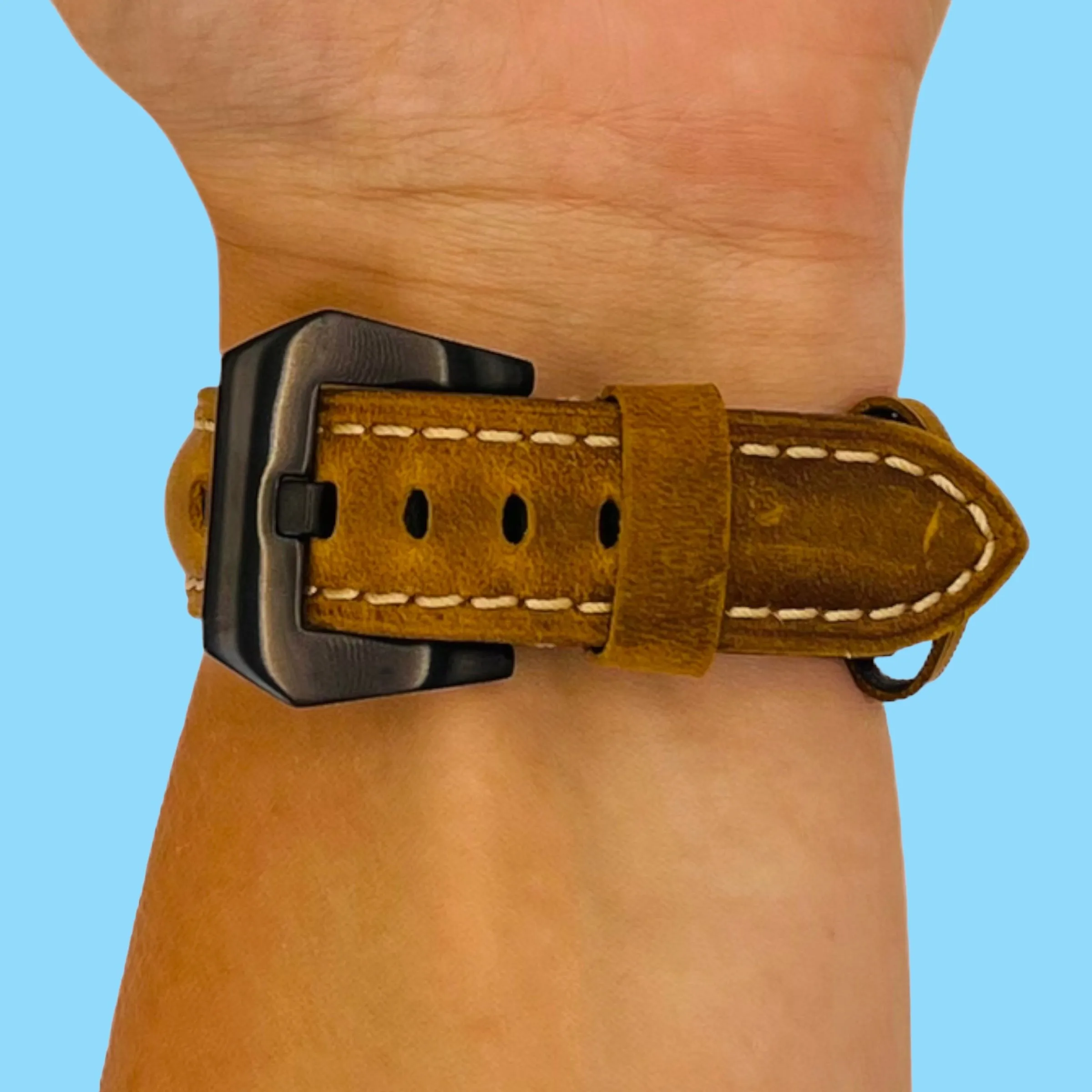 Retro Leather Straps Compatible with the Suunto 3 & 3 Fitness