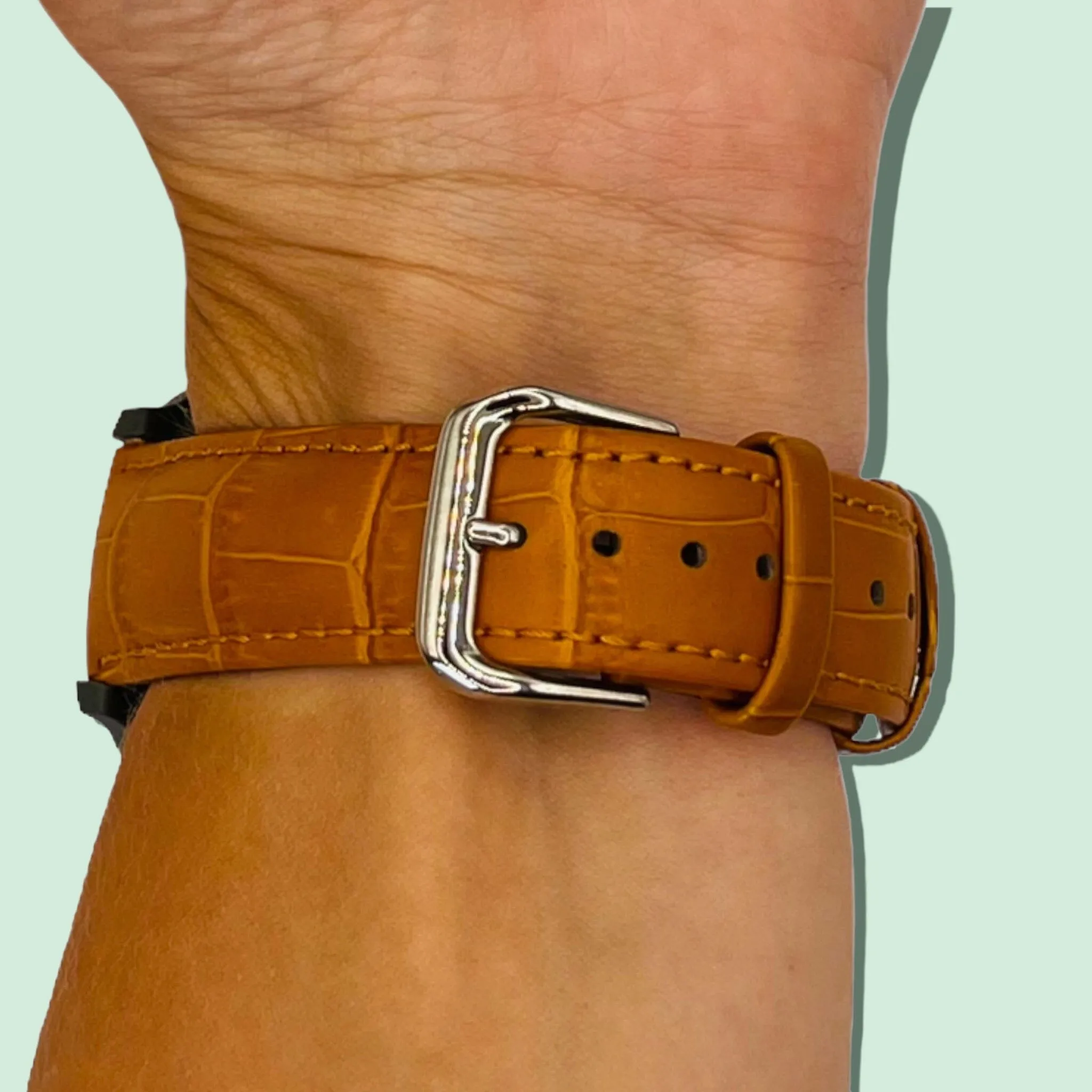 Snakeskin Leather Watch Straps Compatible with the Suunto 3 & 3 Fitness