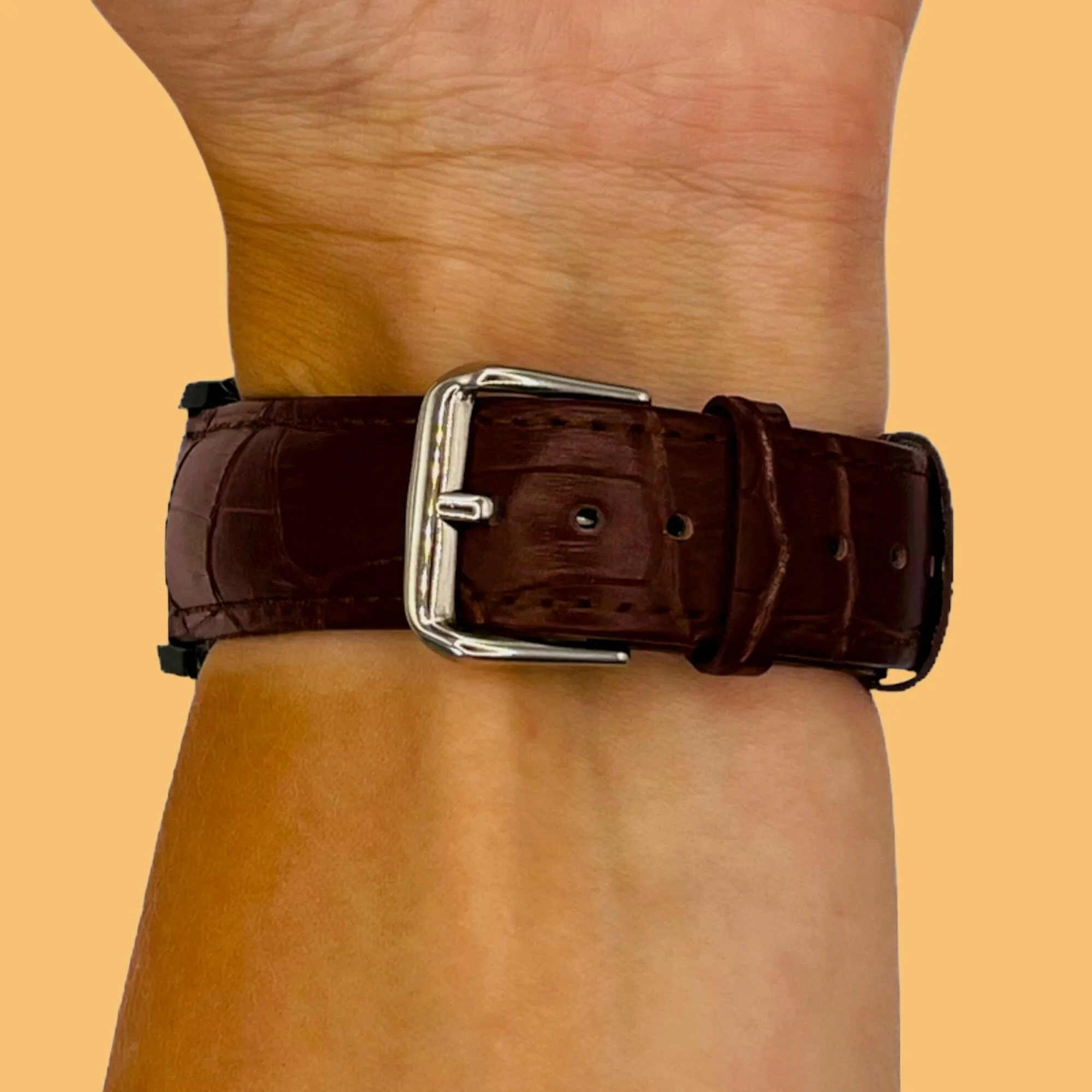 Snakeskin Leather Watch Straps Compatible with the Suunto 3 & 3 Fitness