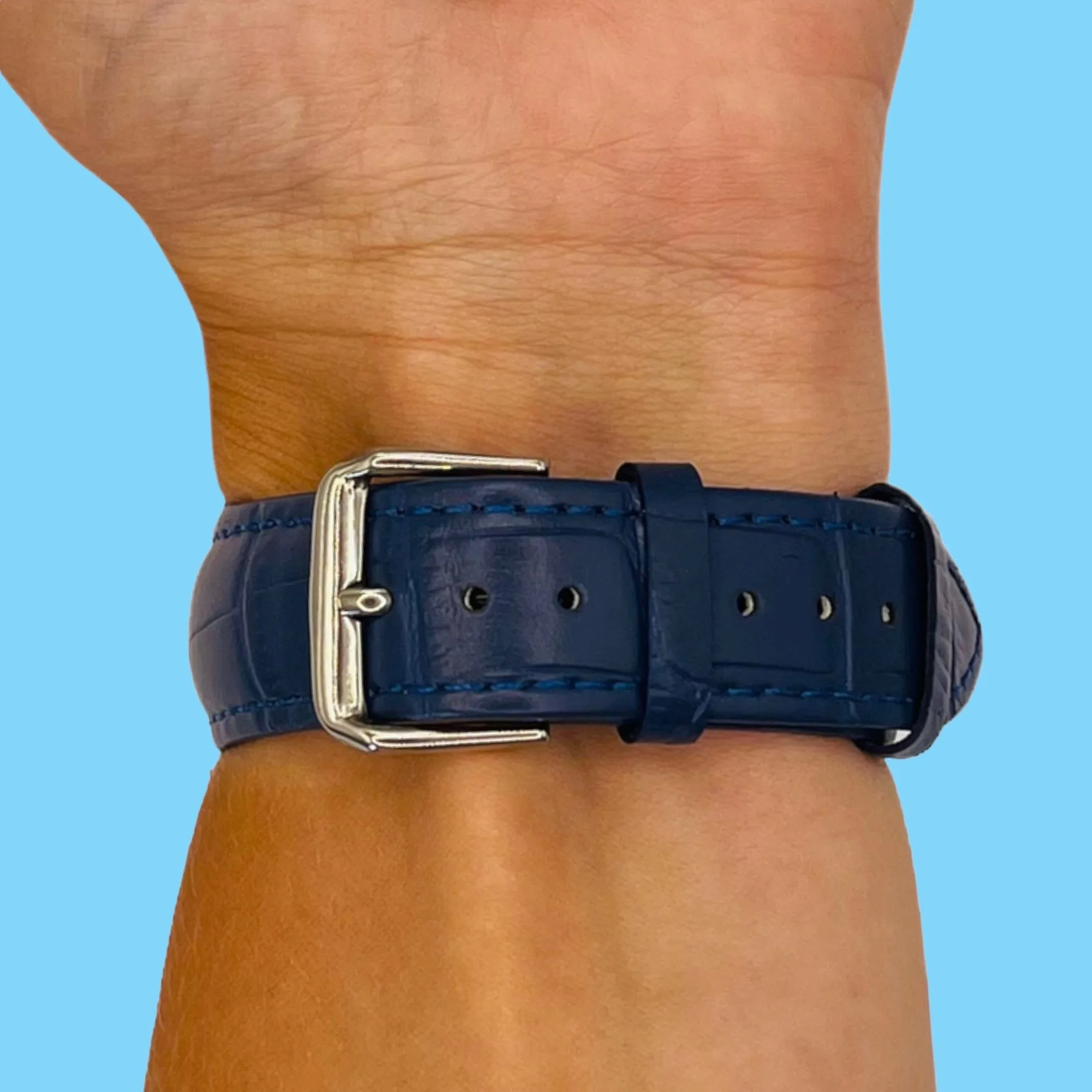 Snakeskin Leather Watch Straps Compatible with the Suunto 3 & 3 Fitness