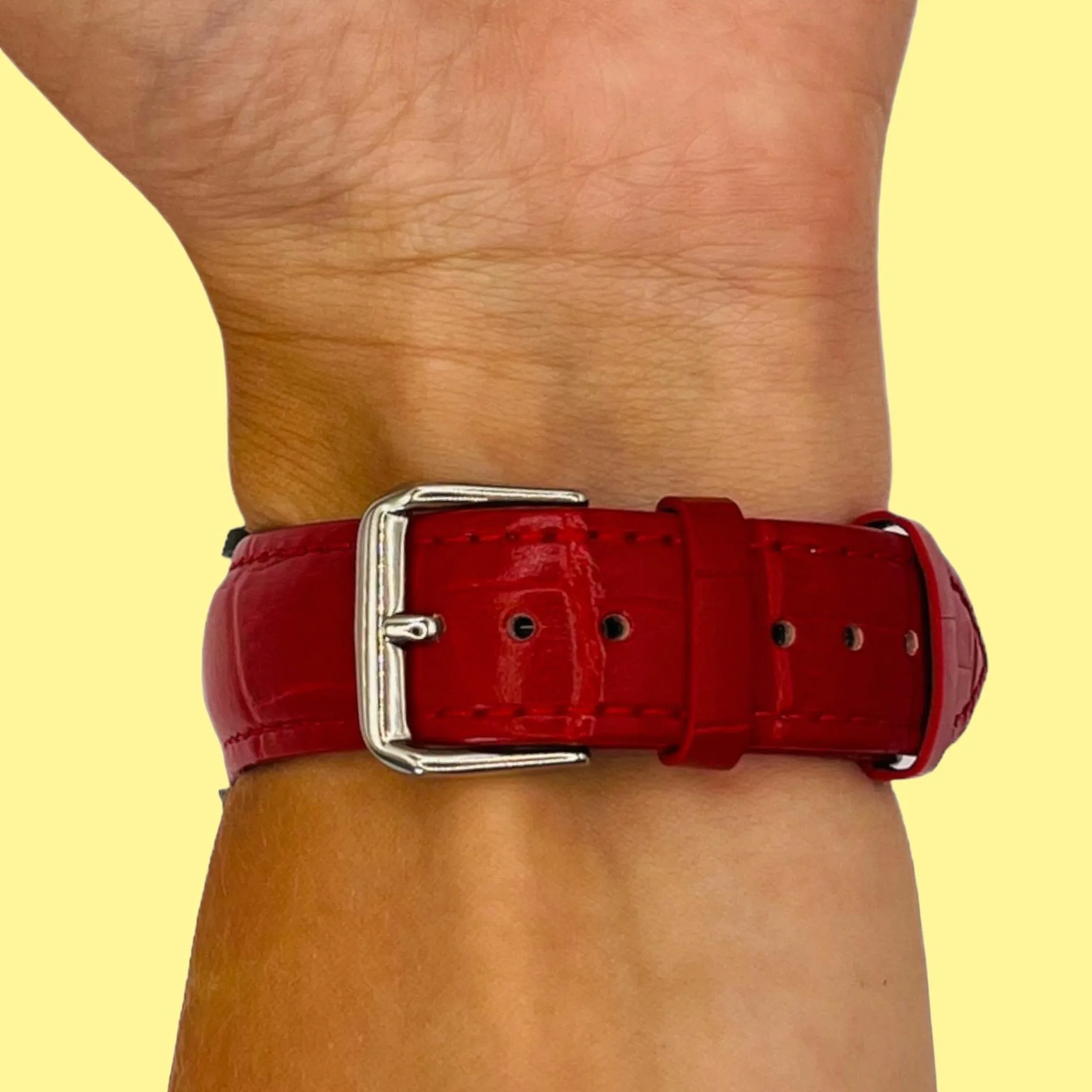 Snakeskin Leather Watch Straps Compatible with the Suunto 3 & 3 Fitness