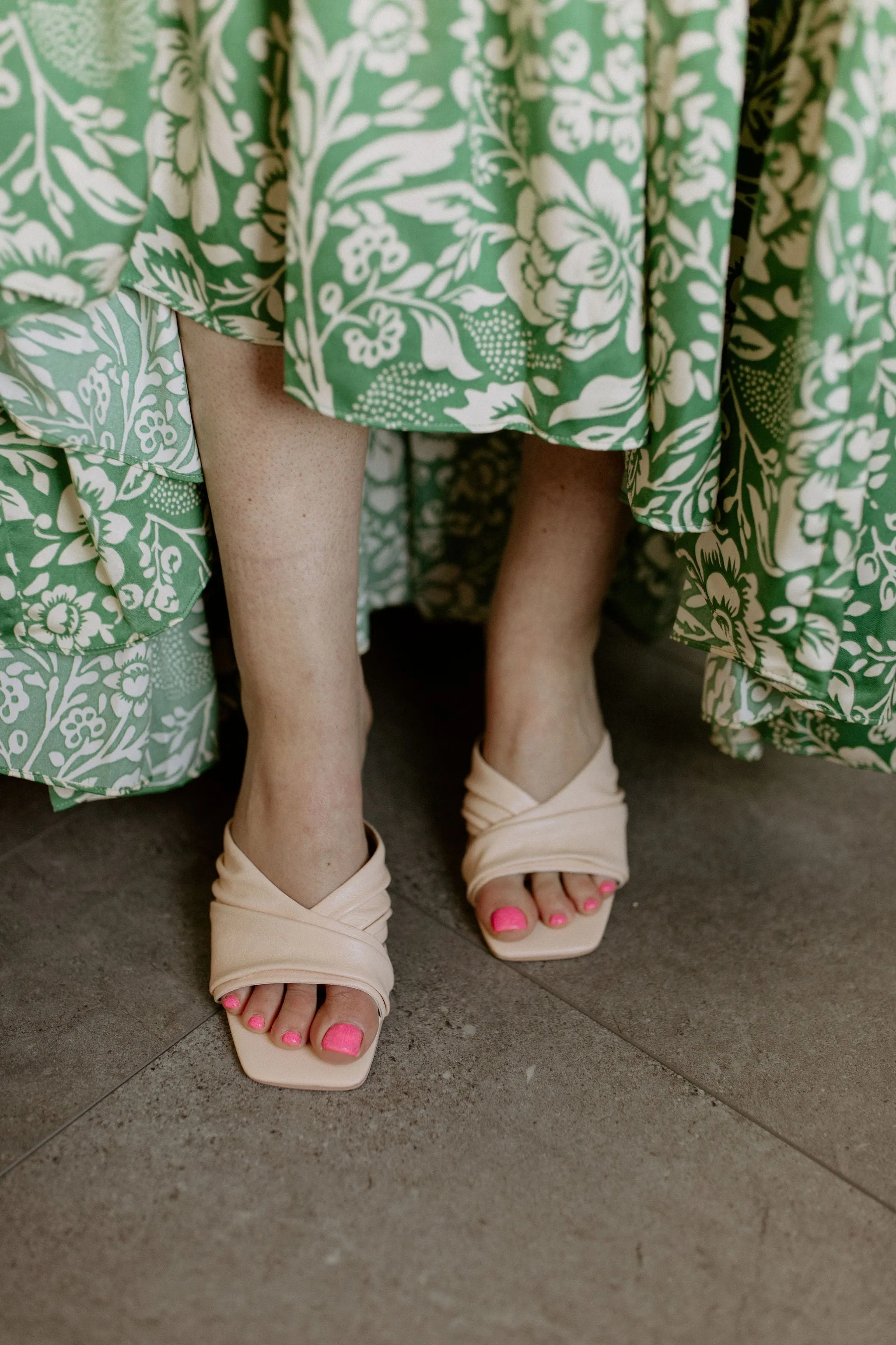 The Carlan Heels by Dolce Vita - Bone Leather