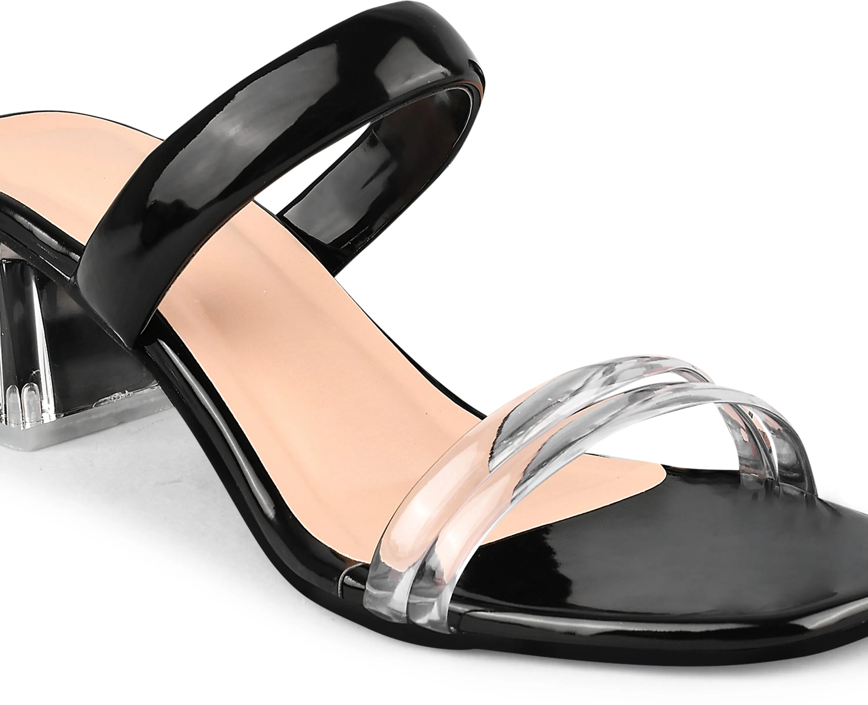 Toe-Ring High Heeled Sandals