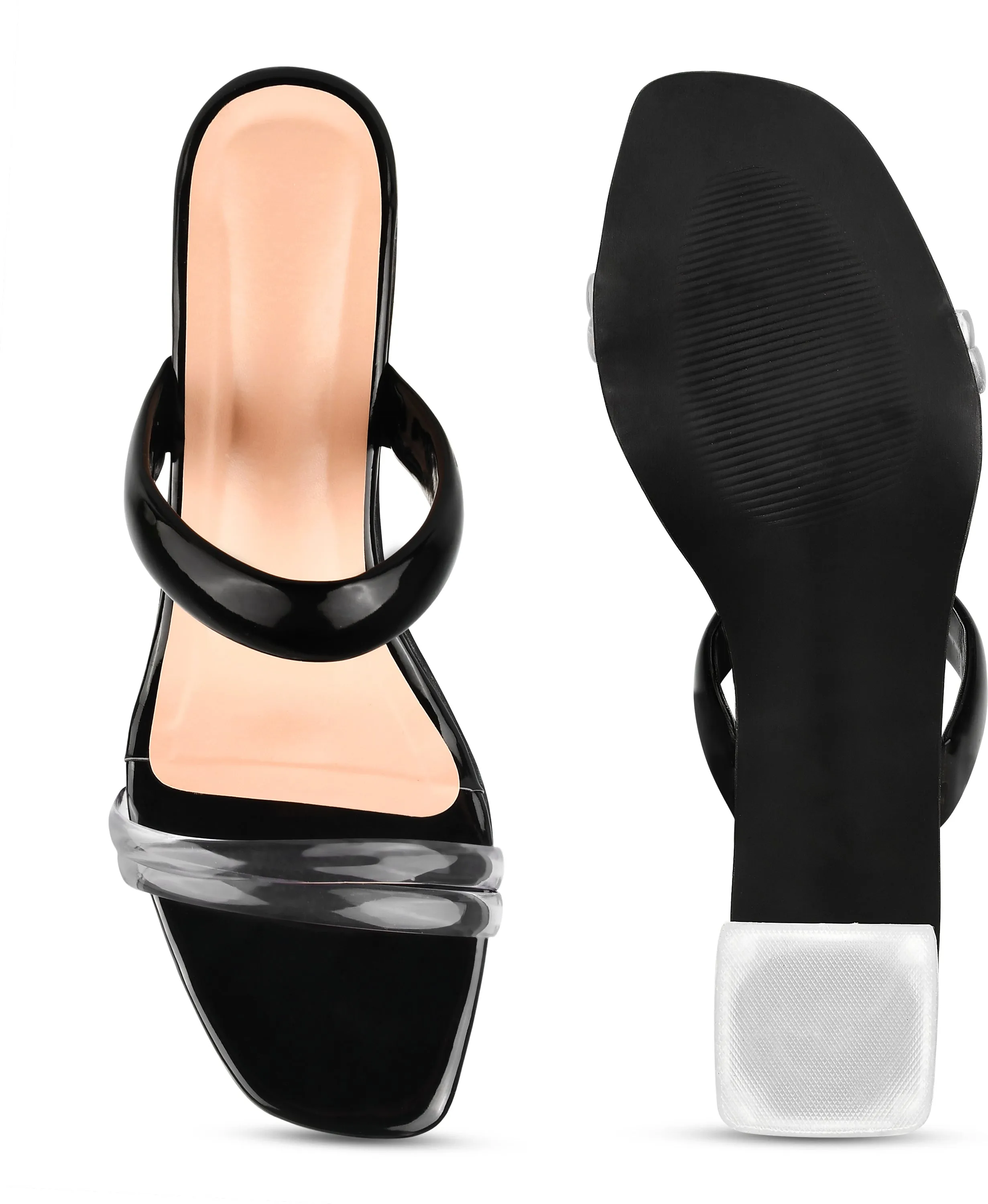 Toe-Ring High Heeled Sandals