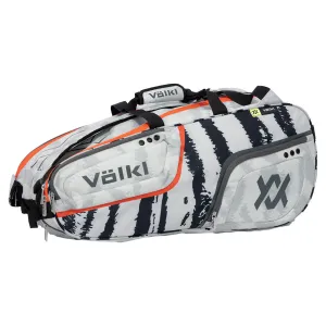 Tour Zebra Combi Tennis Bag Ghost White and Black