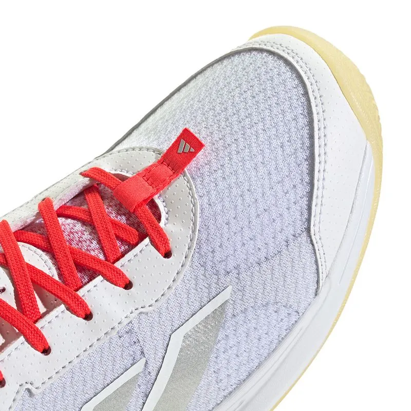 Women`s AvaFlash Tennis Shoes White and Lucid Red
