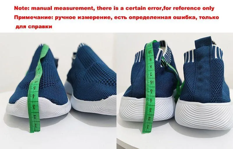 Women's Casual Shoes Knitting Soft Flats Sneakers #06-LYD273-33
