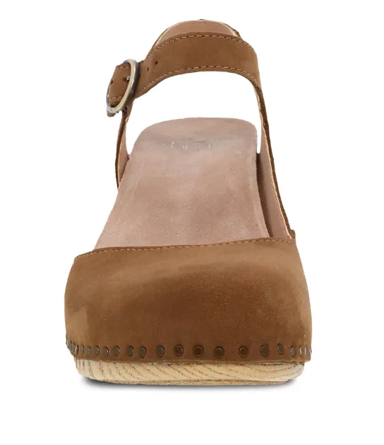 Women's Dansko Taytum 3114371400 Color:  Tan Milled Nubuck Sandal